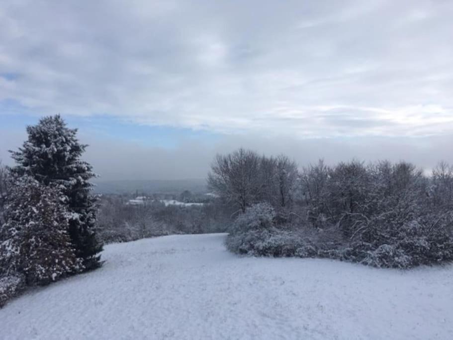 Stilvolles Landhaus Im Dreilaendereck Felsőszölnök Buitenkant foto
