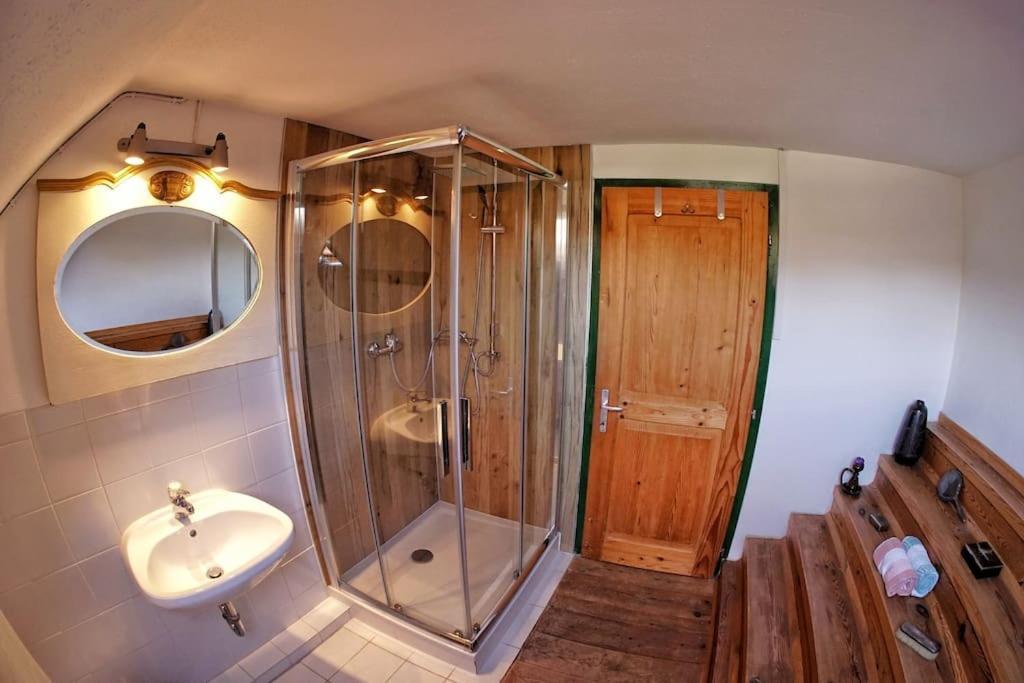 Stilvolles Landhaus Im Dreilaendereck Felsőszölnök Buitenkant foto